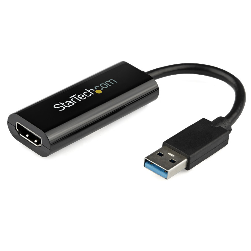 StarTech.com Adattatore da USB 3.0 a HDMI - 1080p (1920x1200) - Sottile/Compatto convertitore video da USB Type-A a HDMI per