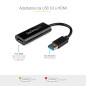 StarTech.com Adattatore da USB 3.0 a HDMI - 1080p (1920x1200) - Sottile/Compatto convertitore video da USB Type-A a HDMI per