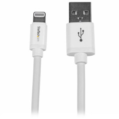 StarTech.com Cavo lungo connettore lightning a 8 pin Apple bianco da 2 m a USB per iPhone   iPod   iPad