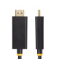 StarTech.com Cavo da DisplayPort a HDMI da 1m, 4K 60 Hz con HDR, Adattatore da DisplayPort a HDMI 2.0b, Convertitore video