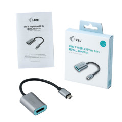 i-tec Metal USB-C Display Port Adapter 4K 60Hz