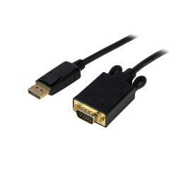 StarTech.com Cavo da DisplayPort a VGA da 1,8 m - Cavo adattatore da DisplayPort a VGA attivo - Video 1080p - Cavo monitor da