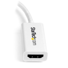 StarTech.com Adattatore Mini DisplayPort a HDMI Attivo 2.0 4K 30Hz - Convertitore Video mDP 1.2 a HDMI - Dongle Mini DP o