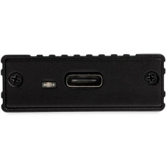 StarTech.com Encosure SSD da USB-C a M.2 NVMe 10 Gbps - Case esterna portatile e in alluminio M.2 NGFF PCIe - Lettura  