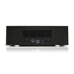 StarTech.com Docking Station per Hard Disk a 4 Slot - Duplicatore ed Eraser USB 3.0 eSATA per SSD HDD SATA - Dock Standalone