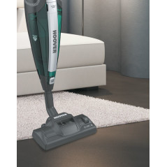 Hoover Diva DVE02BL 011 Aspirapolvere elettrica AC Secco EPA Senza sacchetto 0,8 L 750 W Nero, Turchese