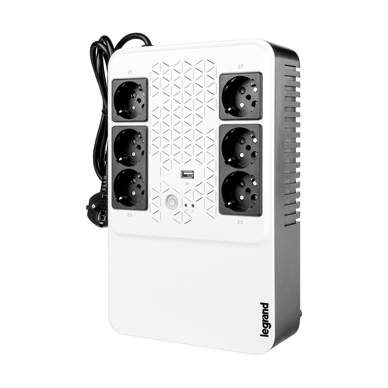 Legrand Keor ASI MULTIPLUG 800 GR gruppo di continuità (UPS) A linea interattiva 0,8 kVA 480 W 6 presa(e) AC