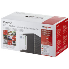 Legrand Keor ASI SP 2000 IEC gruppo di continuità (UPS) A linea interattiva 2 kVA 1200 W 6 presa(e) AC