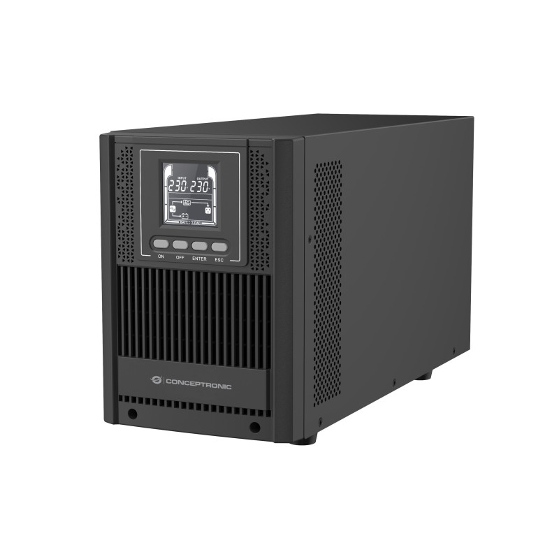 Conceptronic ZEUS52ES2K gruppo di continuità (UPS) Doppia conversione (online) 2 kVA 1800 W 4 presa(e) AC