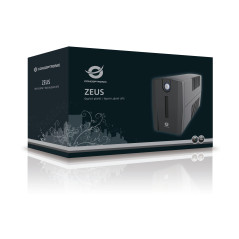 Conceptronic ZEUS02ES gruppo di continuità (UPS) A linea interattiva 0,85 kVA 480 W 2 presa(e) AC