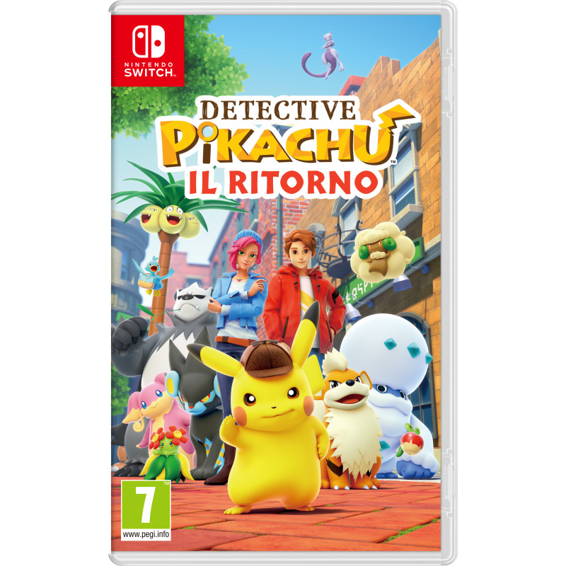 Nintendo Detective Pikachu: Il Ritorno Standard Tedesca, Inglese, ESP, Francese, ITA, Giapponese, Coreano Nintendo Switch