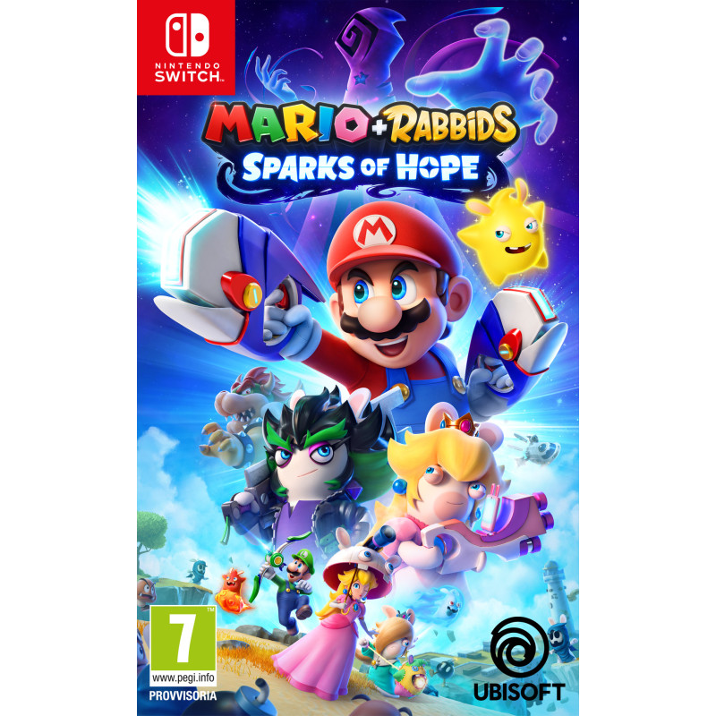 Nintendo Mario + Rabbids Sparks of Hope Standard+Componente aggiuntivo Tedesca, Inglese, ESP, Francese, ITA Nintendo Switch