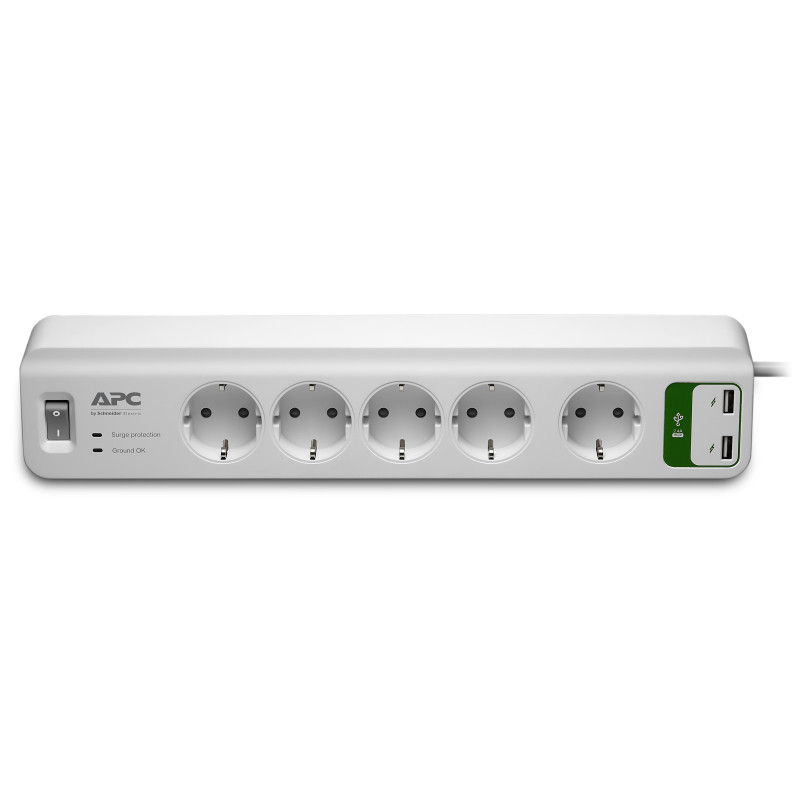 APC PM5U-GR protezione da sovraccarico Bianco 6 presa(e) AC 230 V 1,83 m