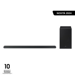 Samsung Soundbar HW-S700D ZF Serie S, 7 Speaker, Wireless Dolby Atmos, Audio a 3.1 Canali, Q-Simphony, Compatibile con Alexa e