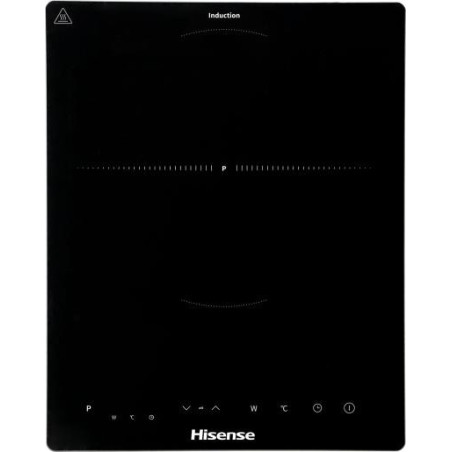 Hisense HIC2000Y piano cottura Nero Superficie piana 28 cm Piano cottura a induzione Zoneless 1 Fornello(i)