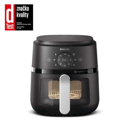 Philips 2000 series NA221/00 Airfryer 4.2 L, Friggitrice ad aria 13 in 1, App ricettario