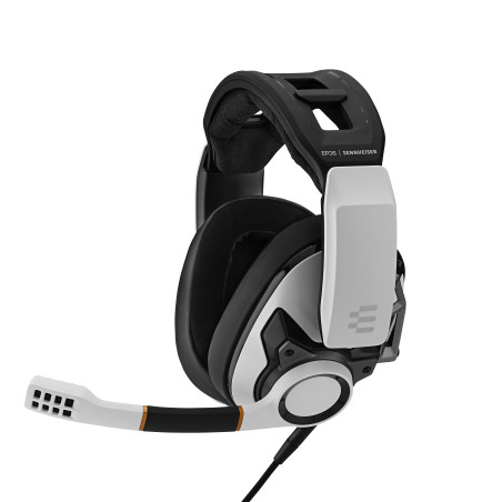 EPOS | SENNHEISER GSP 601 Cuffie Cablato A Padiglione Gaming Nero, Bianco