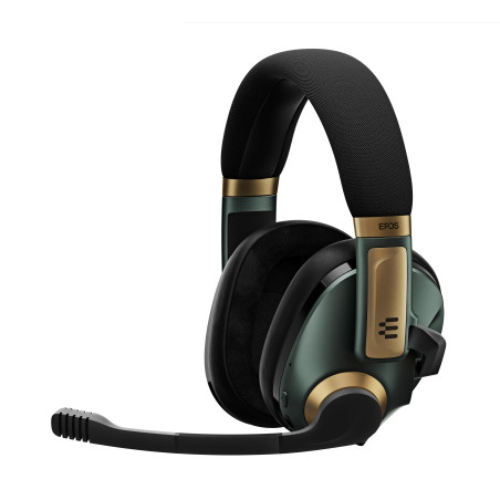 EPOS H3PRO Hybrid Auricolare Wireless A Padiglione Gaming Bluetooth Nero, Oro, Verde