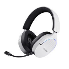 Trust GXT 491W FAYZO Auricolare Con cavo e senza cavo A Padiglione Gaming USB tipo-C Bluetooth Nero, Bianco