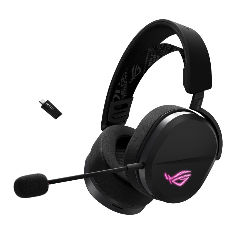 ASUS ROG Pelta Auricolare Con cavo e senza cavo A Padiglione Gaming USB tipo-C Bluetooth Nero