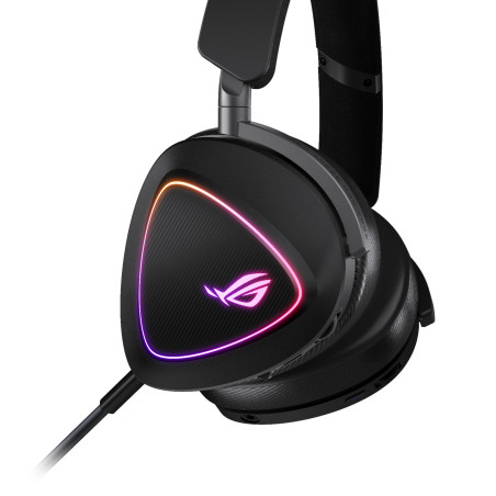 ASUS ROG DELTA II Auricolare Con cavo e senza cavo A Padiglione Gaming USB tipo-C Bluetooth Nero