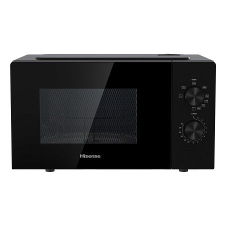 Hisense H20MOBP1G forno a microonde Nero Microonde con grill Superficie piana 20 L 700 W