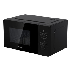 Hisense H20MOBP1G forno a microonde Nero Microonde con grill Superficie piana 20 L 700 W