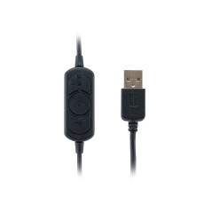 Equip 245305 cuffia e auricolare Cablato A Padiglione Ufficio USB tipo A Nero