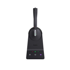 Yealink WH64 Dual Teams Auricolare Wireless A Padiglione Ufficio USB tipo-C Bluetooth Nero