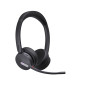 Yealink WH64 Dual Teams Auricolare Wireless A Padiglione Ufficio USB tipo-C Bluetooth Nero