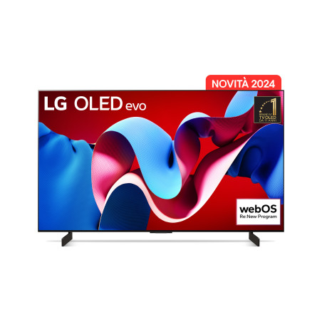 LG OLED evo C4 AI 42'' Serie OLED42C44LA, 4K, 4 HDMI, Dolby Vision, SMART TV 2024