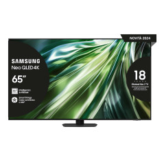 Samsung Smart TV 65” QE65QN90DATXZT Neo QLED 4K Mini LED Titan Black 2024, Processore NQ4 AI GEN2, Tecnologia Quantum Matrix,