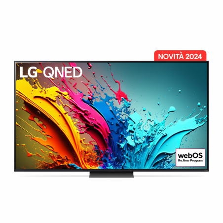 LG QNED AI 75'' Serie QNED86 75QNED86T6A, TV 4K, 4 HDMI, SMART TV 2024