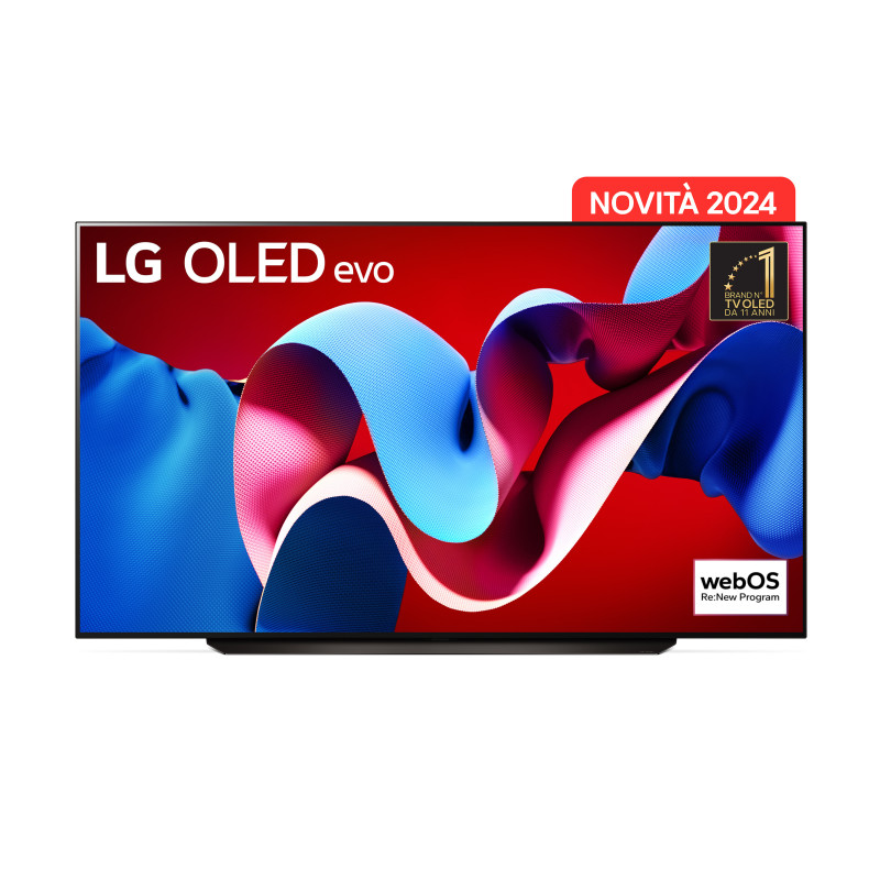 LG OLED evo C4 AI 83'' Serie OLED83C44LA, 4K, 4 HDMI, Dolby Vision, SMART TV 2024