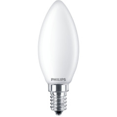 Philips Lampadina candela smerigliata a filamento 60 W B35 E14