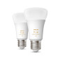 Philips Hue White ambiance 2 Lampadine Smart E27 60 W