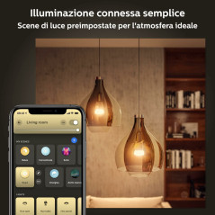 Philips Hue White 2 Lampadine Smart E14 40W