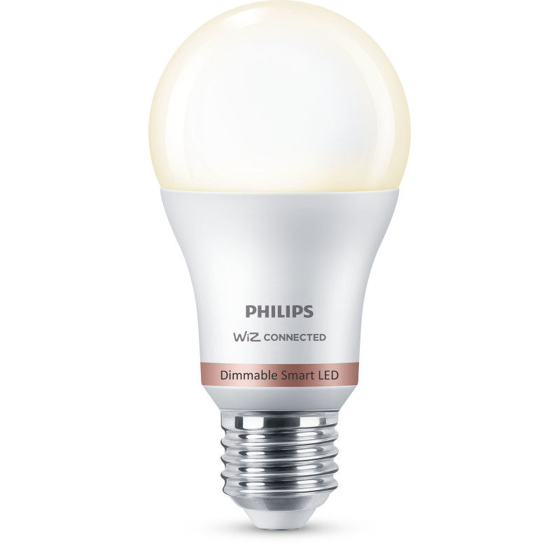 Philips Hue LED Lampadina Smart Dimmerabile Luce Bianca Calda Attacco E27 60W Goccia 2Pezzi