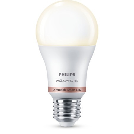 Philips Hue LED Lampadina Smart Dimmerabile Luce Bianca Calda Attacco E27 60W Goccia 2Pezzi