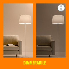 Philips Hue LED Lampadina Smart Dimmerabile Luce Bianca Calda Attacco E27 60W Goccia 2Pezzi