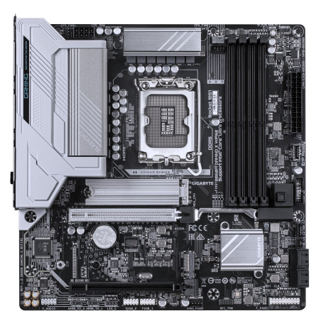 GIGABYTE B860M GAMING X WIFI6E Scheda madre - CPU Intel Core Ultra, VRM a 8+1+2+2 fasi, fino a 9200MHz DDR5, 1xPCIe 5.0 +