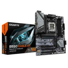 GIGABYTE B650 EAGLE AX Scheda madre - AMD Ryzen serie 9000, VRM a 12+2+2 fasi, fino a 7600 MHz DDR5 (OC), 1xPCIe 5.0 + 2xPCIe