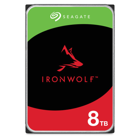 Seagate IronWolf ST8000VN004 disco rigido interno 8 TB 7200 Giri min 256 MB 3.5" Serial ATA III