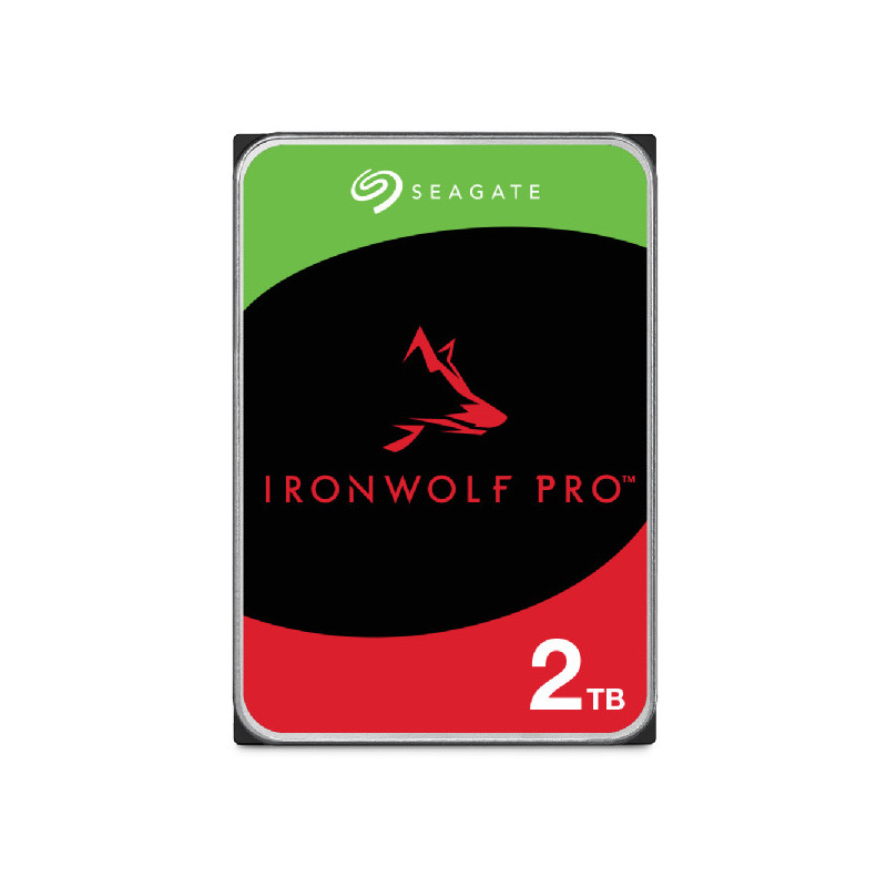 Seagate IronWolf Pro ST2000NT001 disco rigido interno 2 TB 7200 Giri/min 256 MB 3.5"