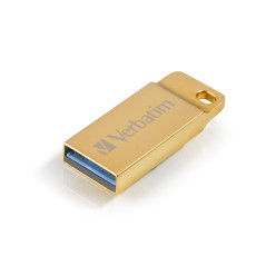 Verbatim Metal Executive - Memoria USB 3.0 da 64 GB - Oro