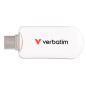 Verbatim 30229 unità flash USB 128 GB USB tipo-C 3.2 Gen 1 (3.1 Gen 1) Bianco