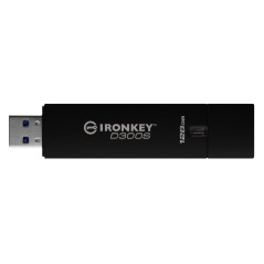 Kingston Technology IronKey Drive USB con crittografia AES 256 XTS D300S da 128GB