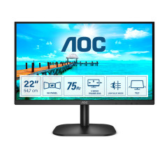 AOC B2 22B2H EU LED display 54,6 cm (21.5") 1920 x 1080 Pixel Full HD Nero