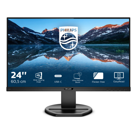 Philips B Line 243B9/00 Monitor PC 60,5 cm (23.8") 1920 x 1080 Pixel Full HD LED Nero