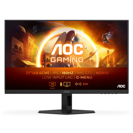 AOC 27G4XE Monitor PC 68,6 cm (27") 1920 x 1080 Pixel Full HD LCD Nero, Grigio